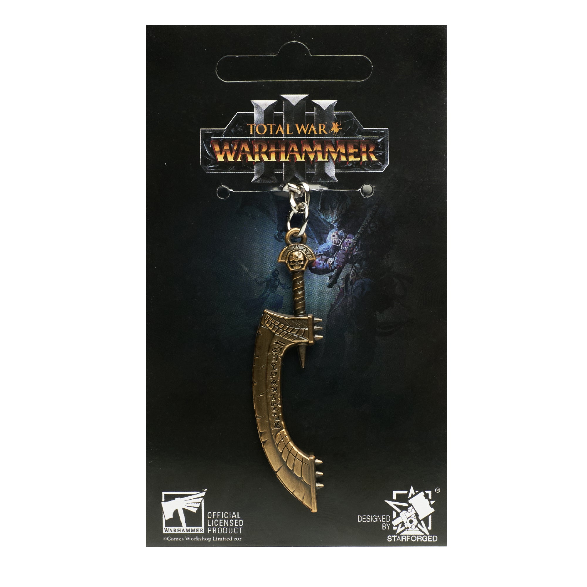 Starforged Keychain Nehekharan Khopesh Khemri Tomb Kings Total War 3